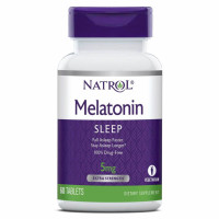 Снотворное, Мелатонин, Natrol Melatonin, 5 мг, 60 капсул